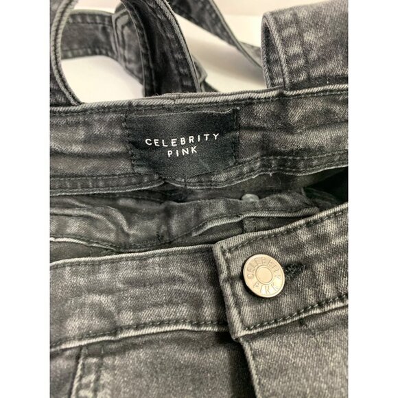 Celebrity Pink Women's Black Distressed Jumper - Picture 3 of 6